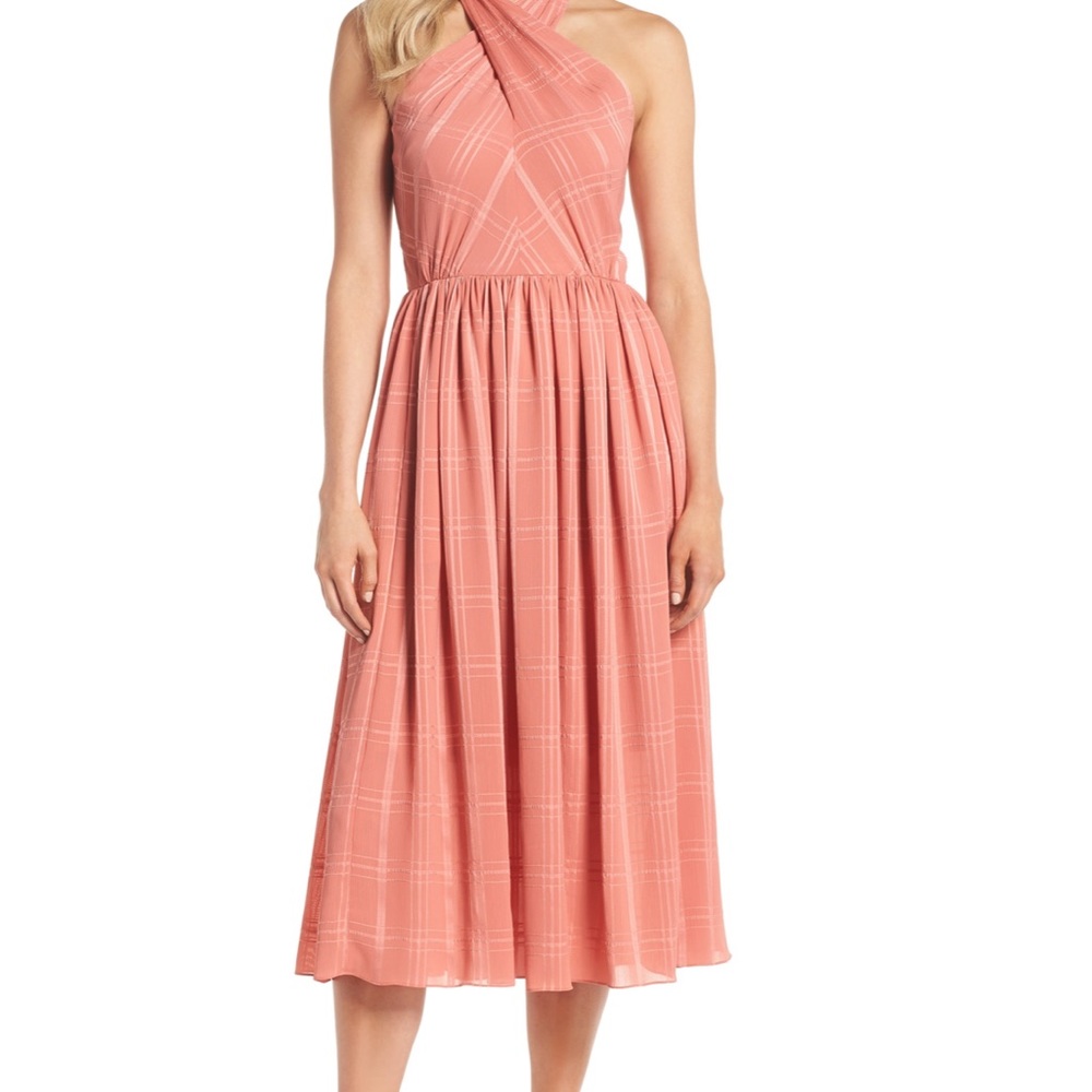 Gal Meets Glam Mia Chiffon Midi Dress
